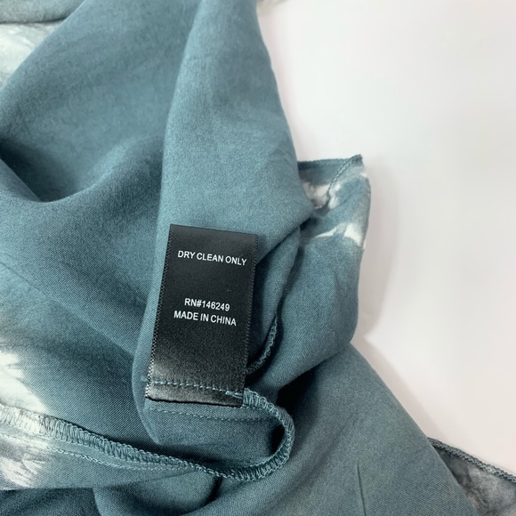 Aakaa Dress Strapless Tie Dye Flowing Charcoal - Picture 15 of 15